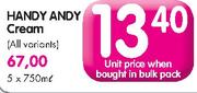 Handy Andy Cream(All Variants)-750ml