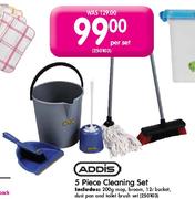 Addis 5 Piece Cleaning Set-Per Set
