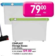 Cenplast Storage Boxes-45Ltr Each