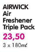 Airwick Air Freshener Triple Pack- 3X180ml