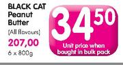  Black Cat Peanut Butter(All Flavours)-800gm