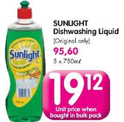 Sunlight Dishwashing Liquid(Original Only)-750ml