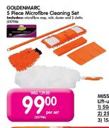 Goldenmarc 5 Piece Microfibre Cleaning Set-Per Set