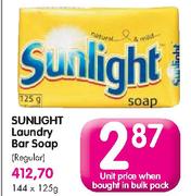 Sunlight Laundry Bar Soap(Regular)-125gm Each