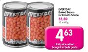 Everyday Baked Beans In Tomato Sauce-410g