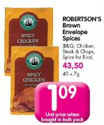 Robertson's Brown Envelope Spices-7g