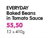 Everyday Baked Beans In Tomato Sauce-12x410g