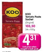 Koo Tomato Paste Sachet-100g