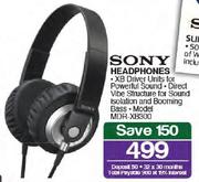 Sony Headphones-XB300