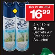 Glade Secrets Air Freshener-2 x 180ml