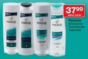 Pantene Shampoo Conditioner Assorted - 400ml Each