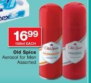 Old Spice Aerosol For Men Assorted - 150ml Each