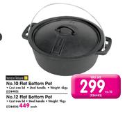 Terrace Leisure No.10 Flat Bottom Pot
