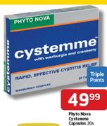 Phyto Nova Cystemme Capsules-20s