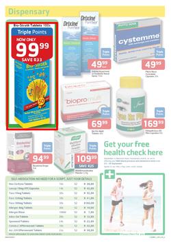 Pick N Pay Pharmacy : Summer Savings On Health (23 Sep - 6 Oct 2013), page 3