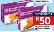 PnP Chicken Cutlets And Chicken Nuggets-400Gm