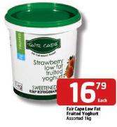 Fair Cape Low Fat Fruited Yoghurt-1Kg Each