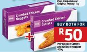 PnP Chicken Cutlets And Chicken Nuggets-400Gm