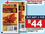 Eskori Gold Medal Pork Sausages-2x375Gm
