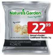 Nature's Garden Cauliflower Florets-1Kg