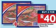 Enterprise Shoulder Bacon-2x250Gm