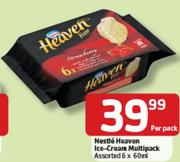Nestle Heaven Ice Cream Multipack-6x60Ml Per Pack