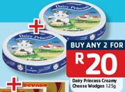Dairy Princess Creamy Cheese Wedges-2x125Gm