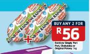  Rainbow Simply Peri Peri, Chakalaka Or Original Polony-2X1Kg