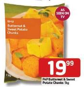 Pnp Butternut & Sweet Potato Chunks-1Kg