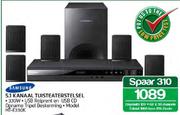 Samsung 5.1 Kanaal Tuistheaterstelsel(HT-E330K)