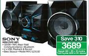 Sony Mini DVD HiFi-MHC-GZX330