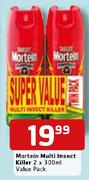 Mortein Multi Insect Killer-2x300ml Value pack