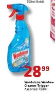 Windolene Window Cleaner Trigger Assorted-750ml