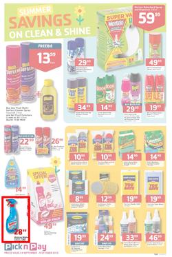 Pick N Pay : Summer Savings On Spring Cleaning (23 Sep - 6 Oct 2013), page 3