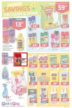 Pick N Pay : Summer Savings On Spring Cleaning (23 Sep - 6 Oct 2013), page 3