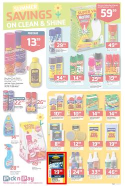 Pick N Pay : Summer Savings On Spring Cleaning (23 Sep - 6 Oct 2013), page 3