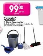 Addis 5 Piece Cleaning Set-Per Set