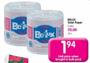 Belux Toilet Paper(1-Ply)-Each