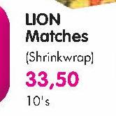 Lion Matches-10's
