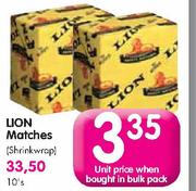 Lion Matches-Each