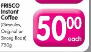 Frisco Instant Coffee-750g Each