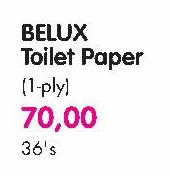 Belux Toilet Paper(1-Ply)-36's