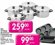 OLI 10 Piece Aluminium Cookware Set-Per Set