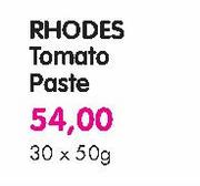 Rhodes Tomato Paste-30X50g