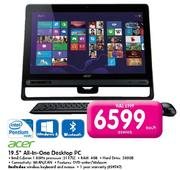 Acer All-in-One Desktop PC-19.5"