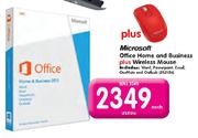 Microsoft Office Home and Business Plus Wireless Mouse