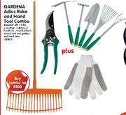 Gardena Adlus Rake And Hand Tool Combo