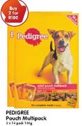 Pedigree Pouch Multipack-2x14 Pack 100Gm