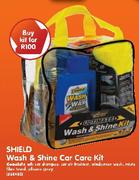 Shield Wash & Shine Car Care Kit