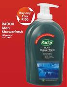 Radox Man Showerfresh-2x750Ml
